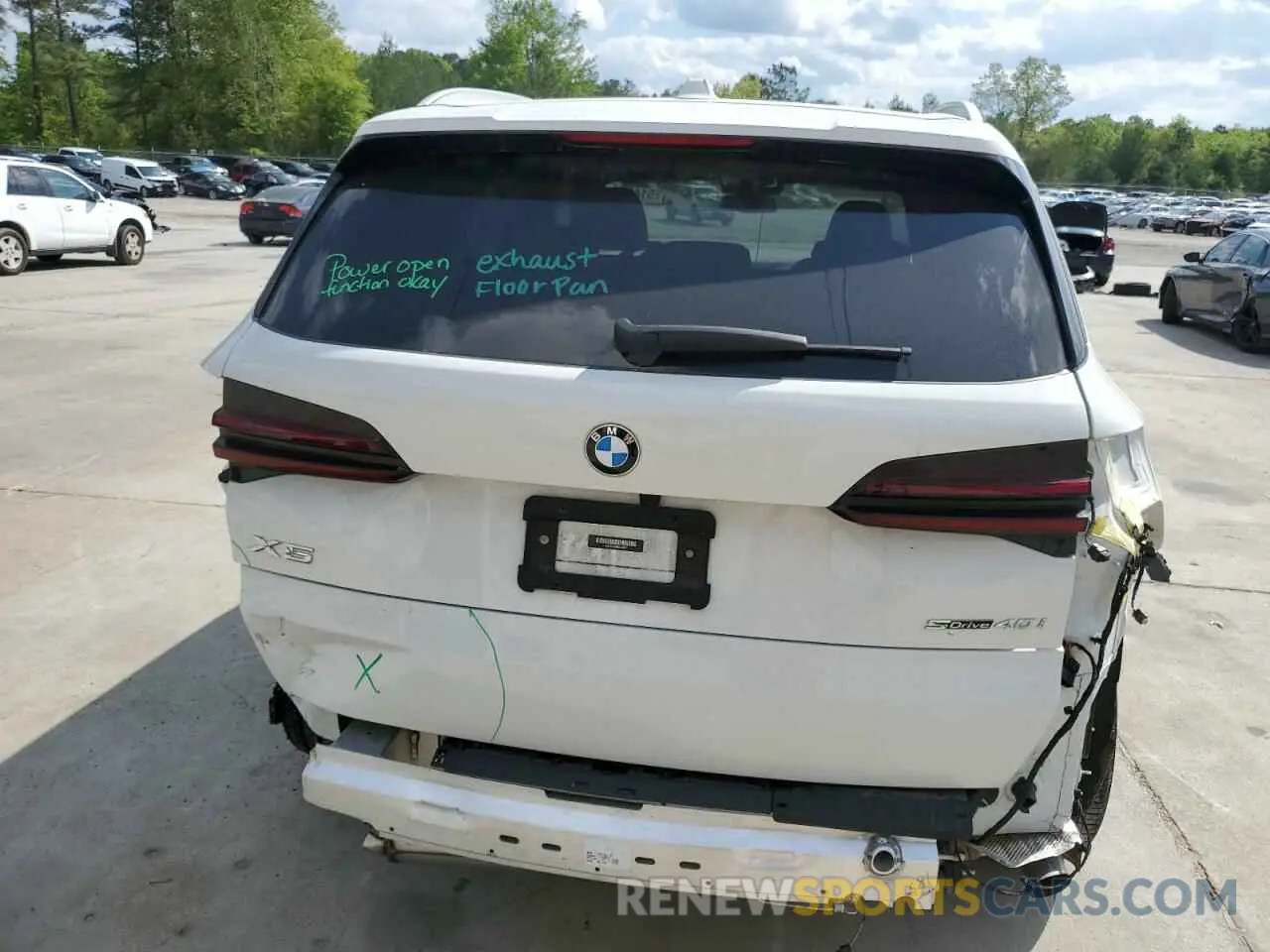 6 Фотография поврежденного автомобиля 5UX13EU05R9S49811 BMW X5 2024