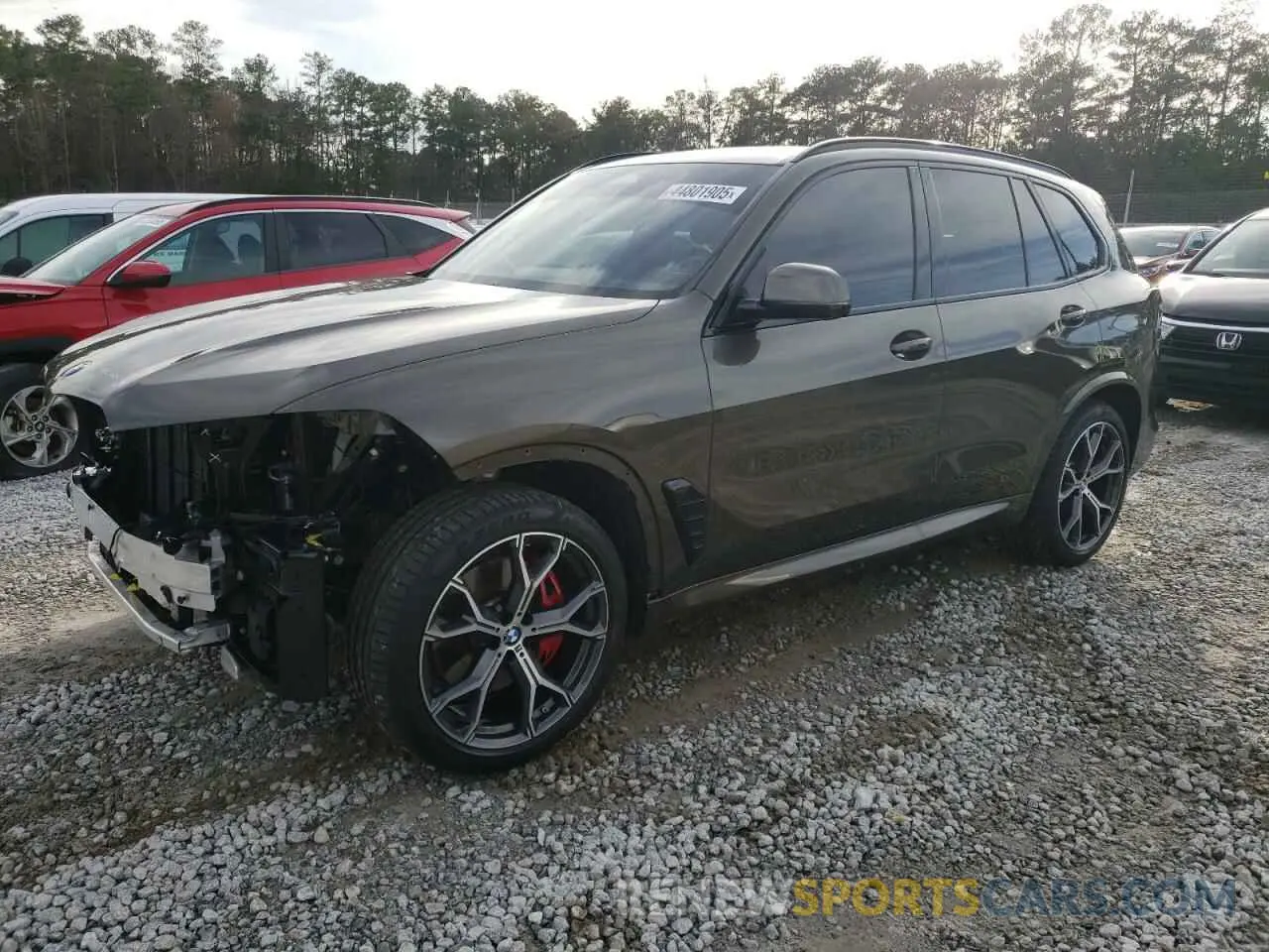 1 Photograph of a damaged car 5UX13EU07R9S48921 BMW X5 2024