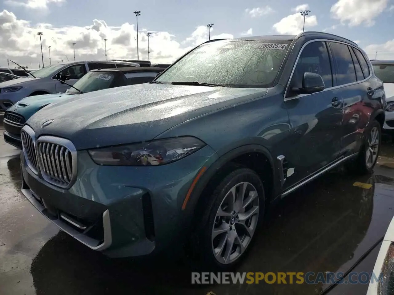1 Фотография поврежденного автомобиля 5UX13EU08R9V20974 BMW X5 2024