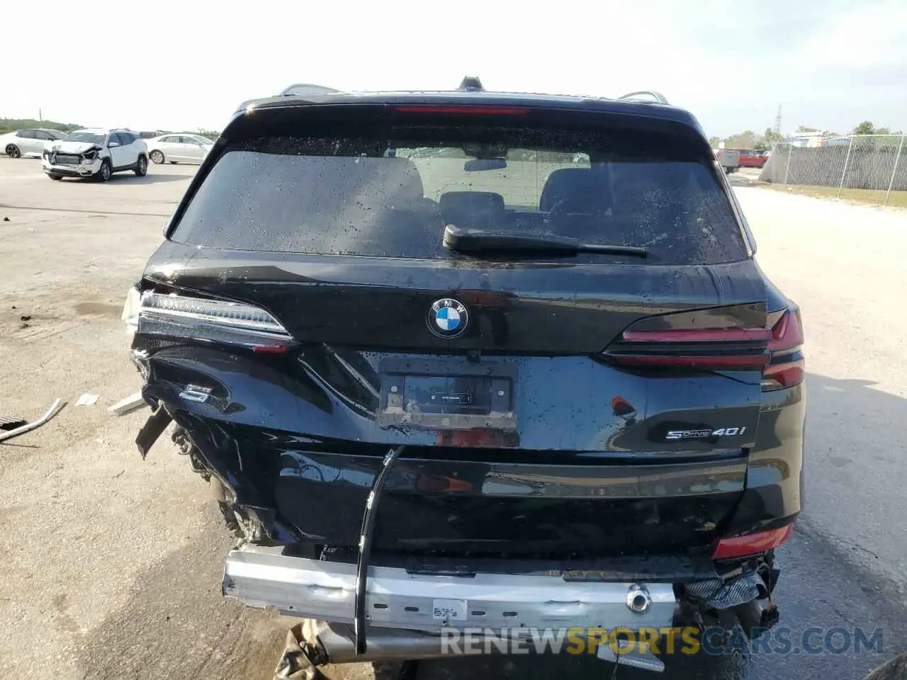 6 Фотография поврежденного автомобиля 5UX13EU09R9T53699 BMW X5 2024