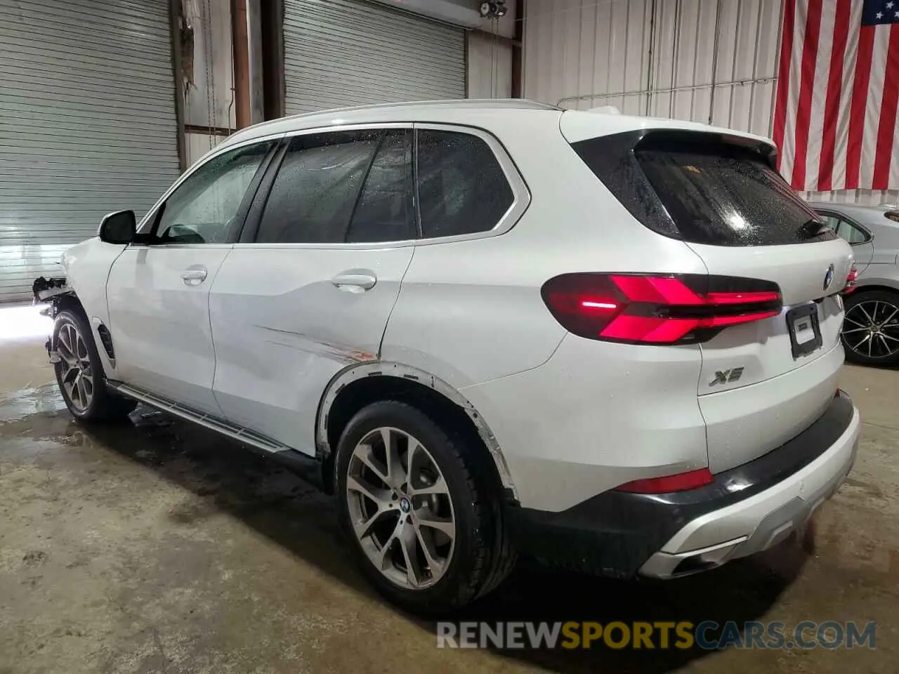 2 Фотография поврежденного автомобиля 5UX13EU0XR9U04157 BMW X5 2024