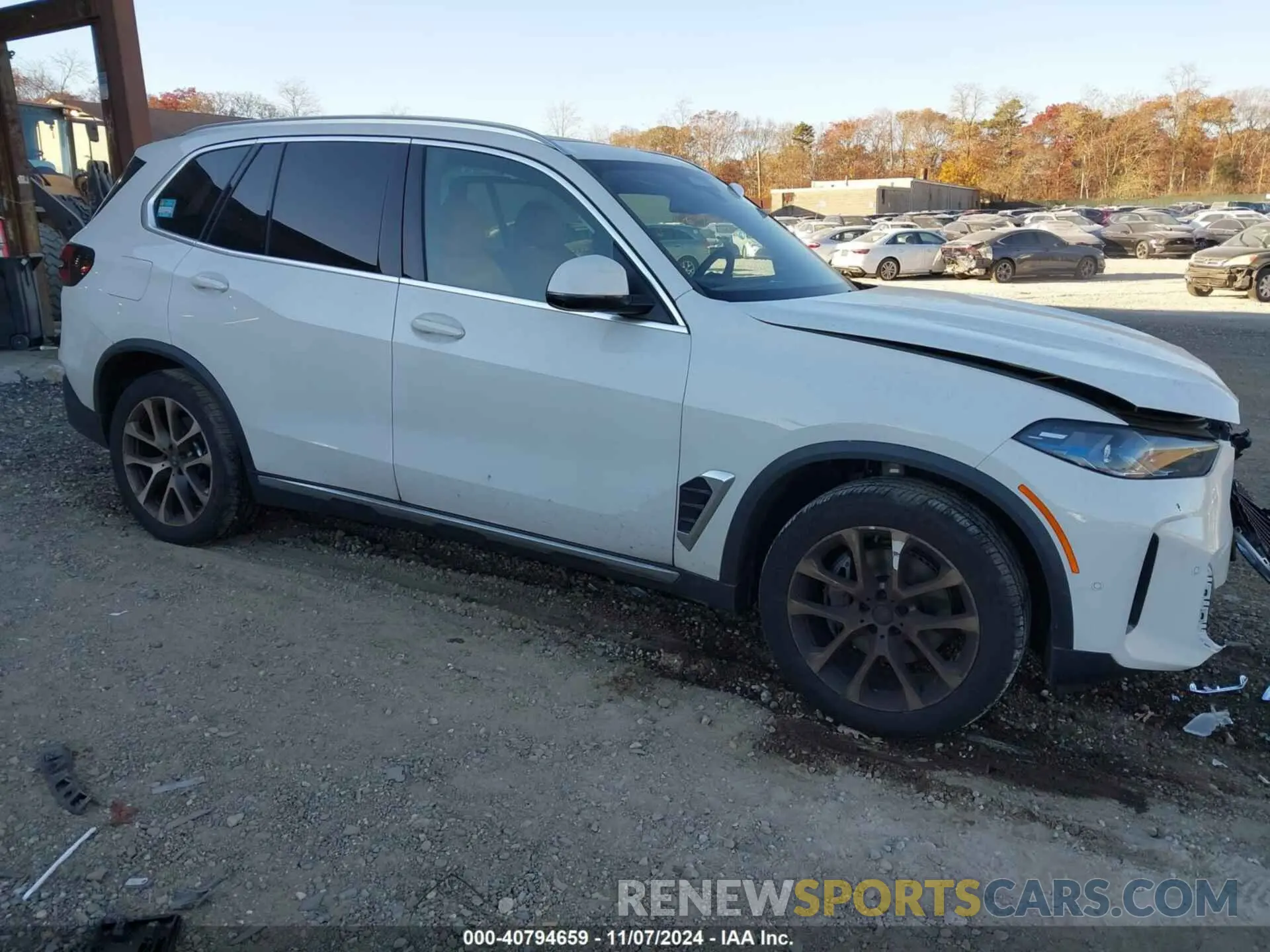 1 Photograph of a damaged car 5UX23EU02R9V51383 BMW X5 2024