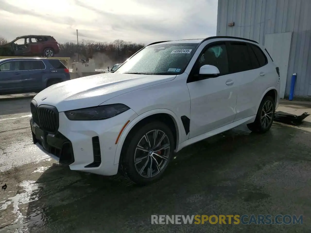 1 Photograph of a damaged car 5UX23EU05R9U48829 BMW X5 2024