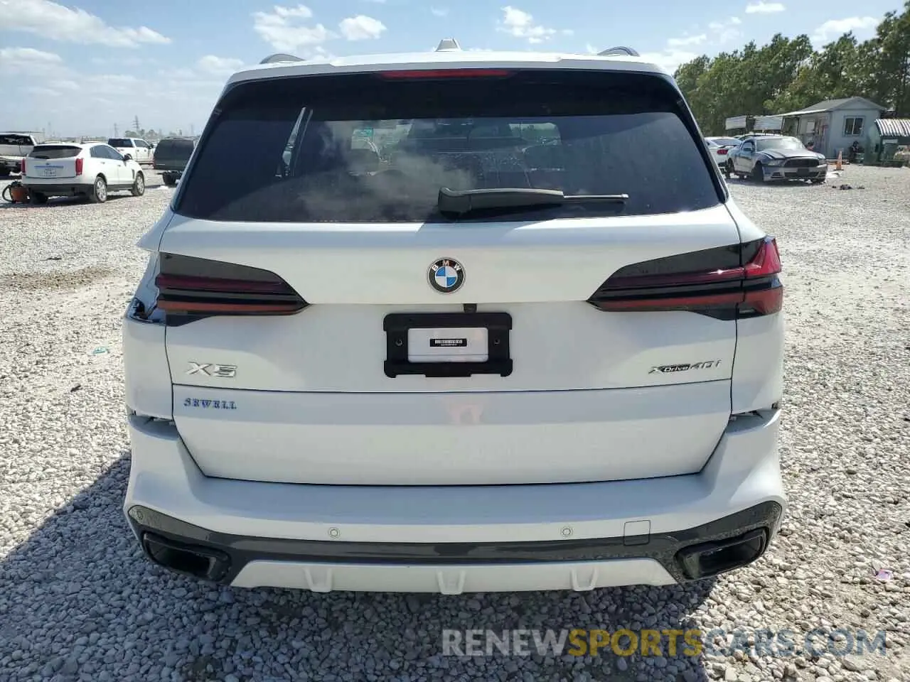 6 Фотография поврежденного автомобиля 5UX23EU06R9T18316 BMW X5 2024