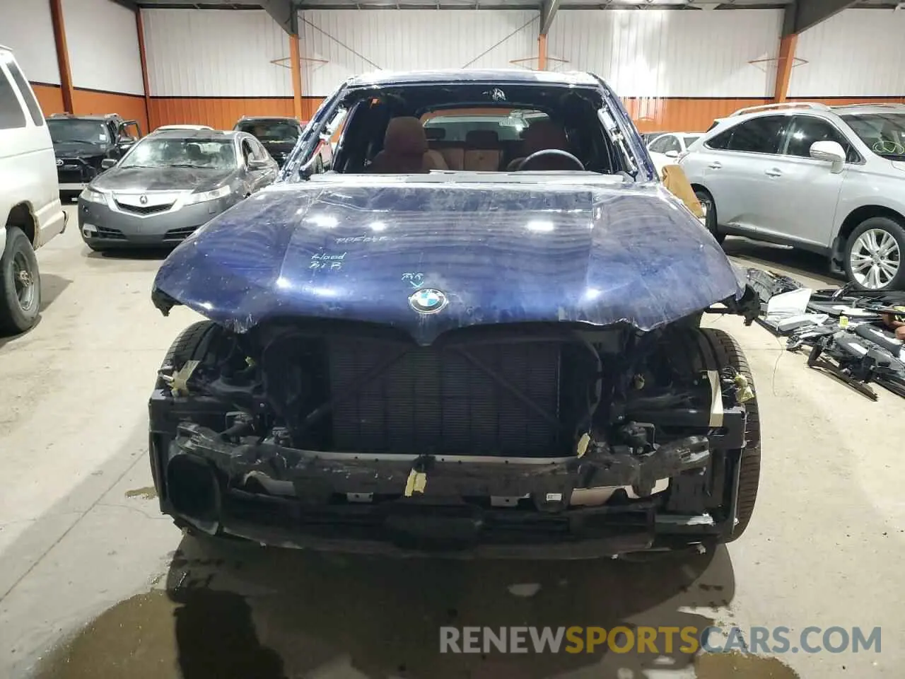 5 Photograph of a damaged car 5UX23EU09R9U46078 BMW X5 2024