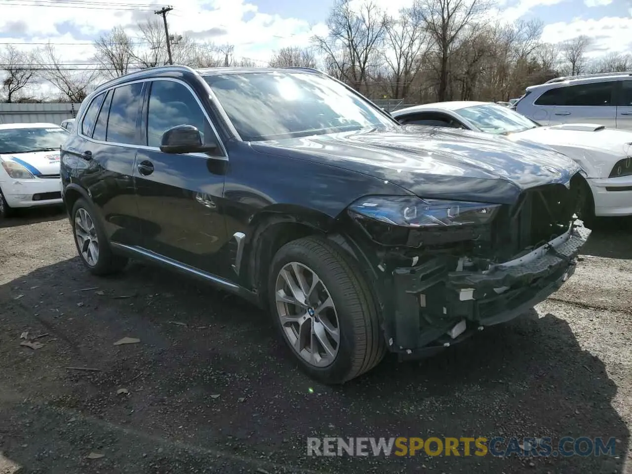 4 Фотография поврежденного автомобиля 5UX23EU09R9V63532 BMW X5 2024