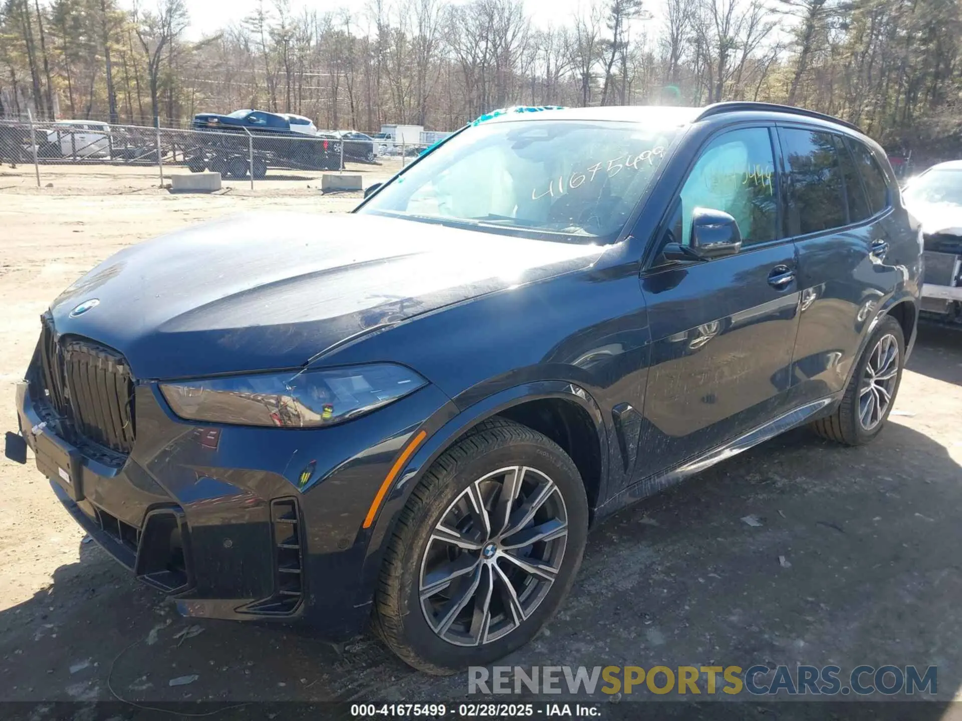 2 Photograph of a damaged car 5UX23EU01S9Y28983 BMW X5 2025