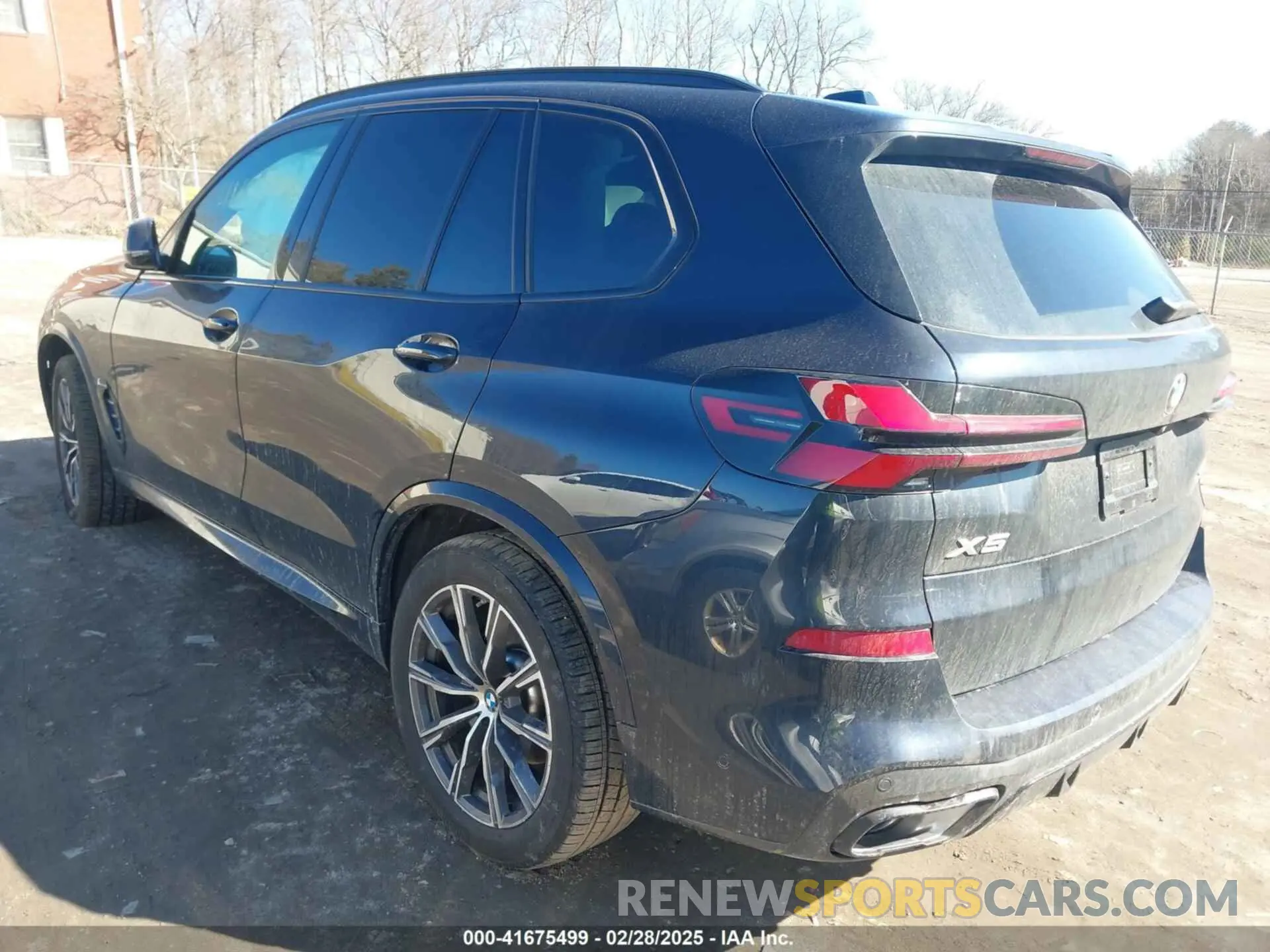 3 Photograph of a damaged car 5UX23EU01S9Y28983 BMW X5 2025
