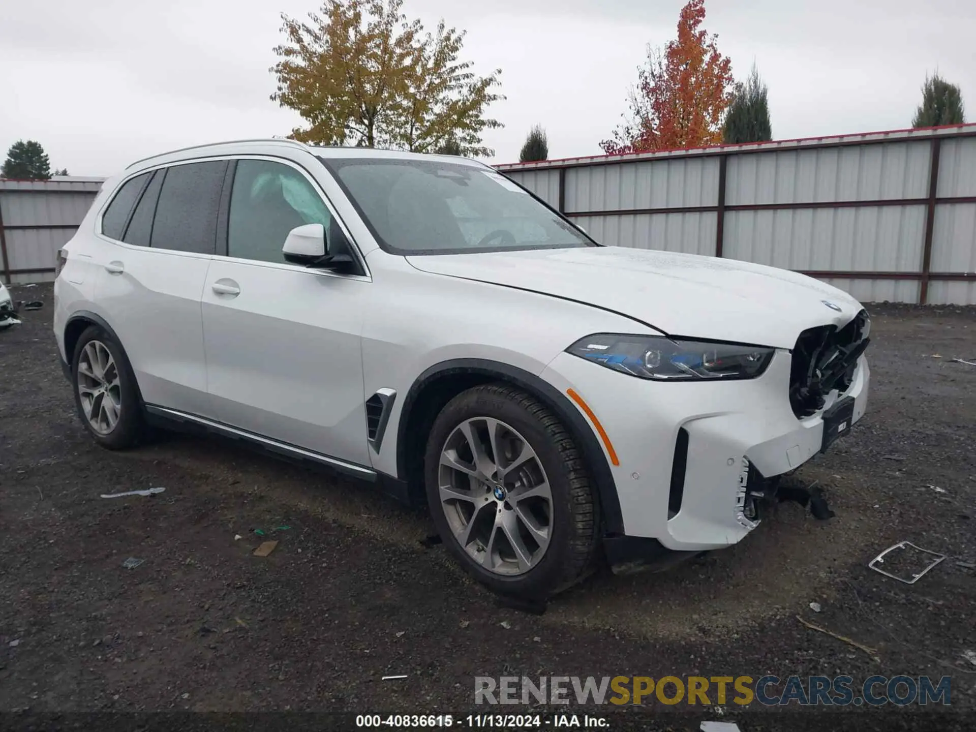 1 Photograph of a damaged car 5UX23EU08S9W52935 BMW X5 2025