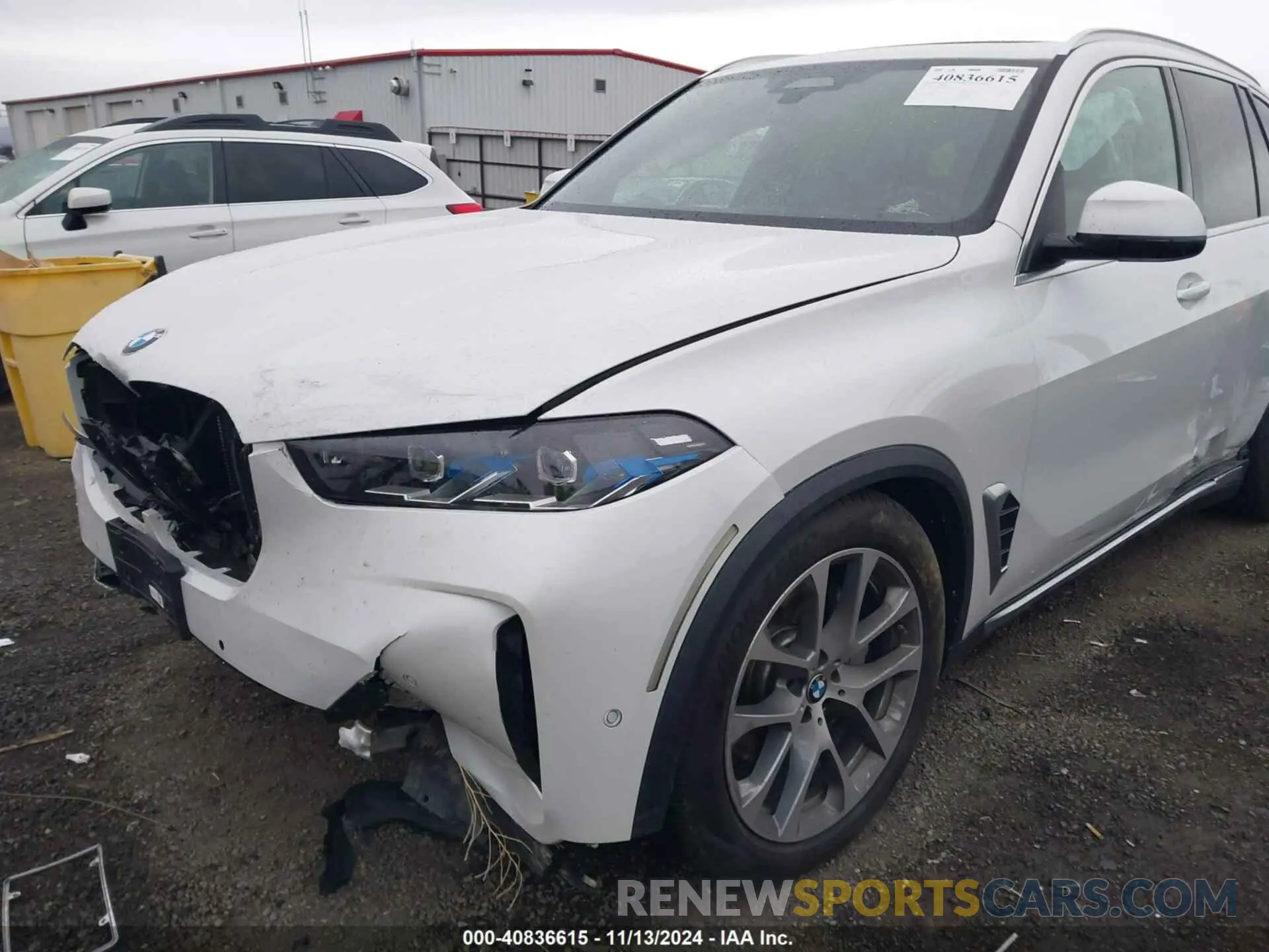 6 Photograph of a damaged car 5UX23EU08S9W52935 BMW X5 2025