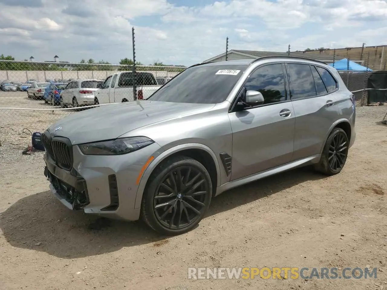 1 Photograph of a damaged car 5UX23EU09S9X86742 BMW X5 2025