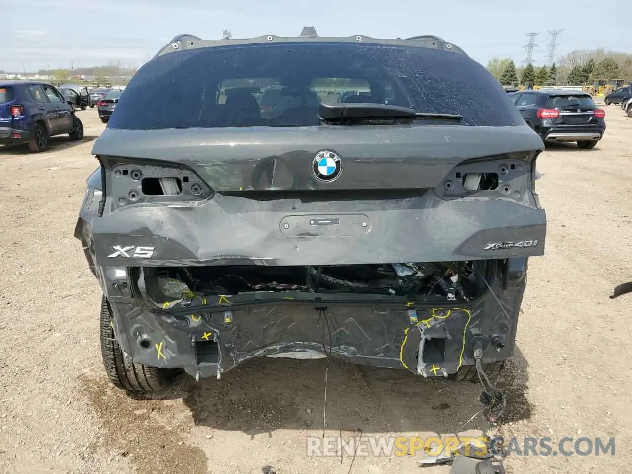 6 Фотография поврежденного автомобиля 5UX23EU09S9X86997 BMW X5 2025