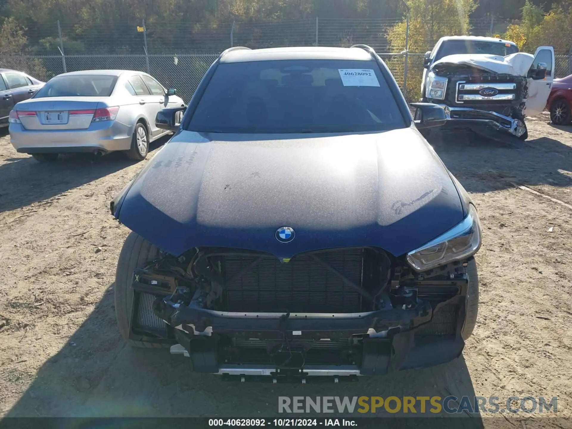 12 Фотография поврежденного автомобиля 5YMJU0C08M9E21223 BMW X5 M 2021