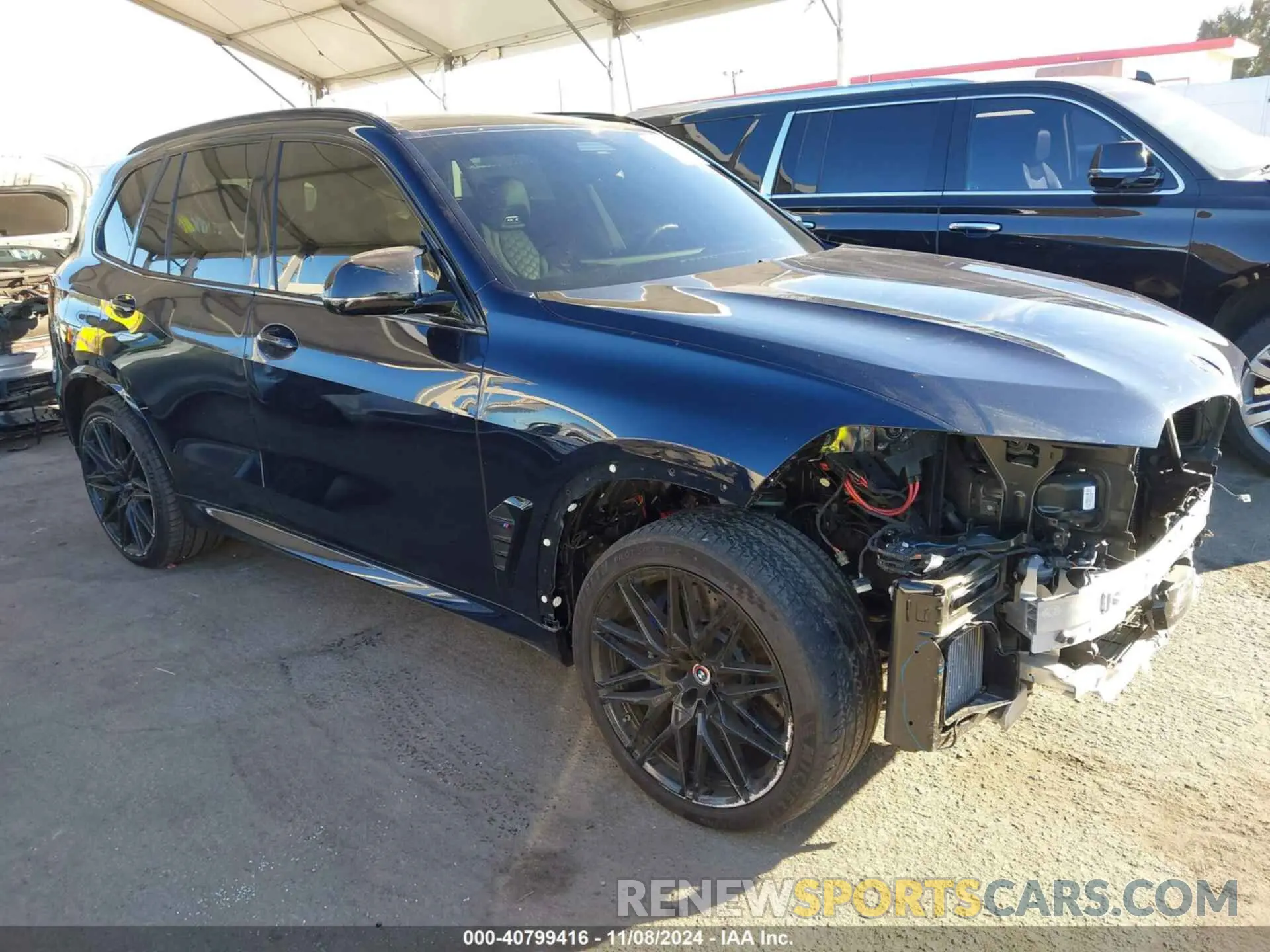 1 Фотография поврежденного автомобиля 5YM13ET08R9U02384 BMW X5 M 2024