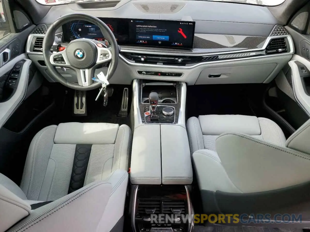 8 Photograph of a damaged car 5YM13ET03R9U19397 BMW X5 M COMPE 2024