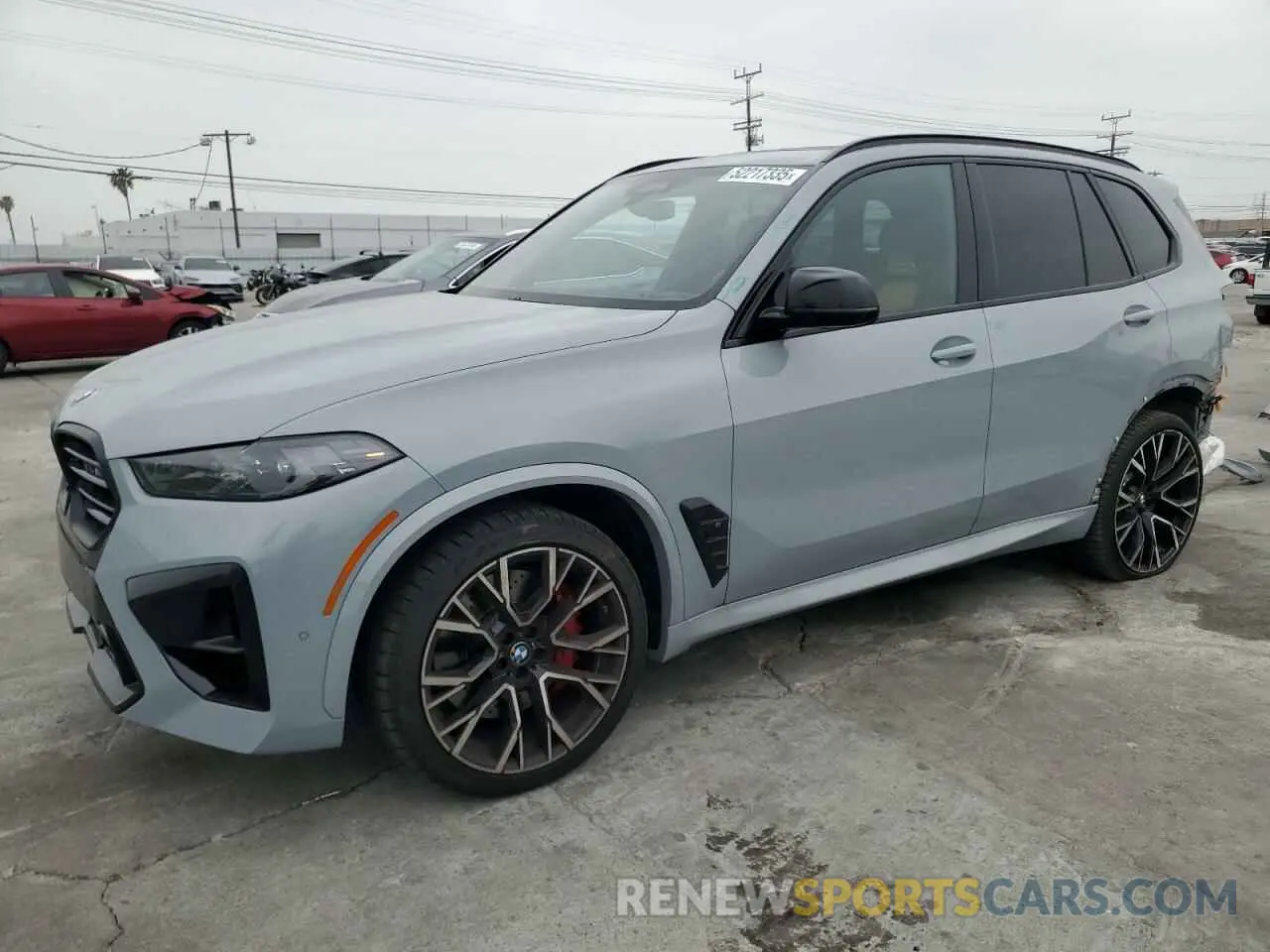 1 Photograph of a damaged car 5YM13ET0XR9S41374 BMW X5 M COMPE 2024