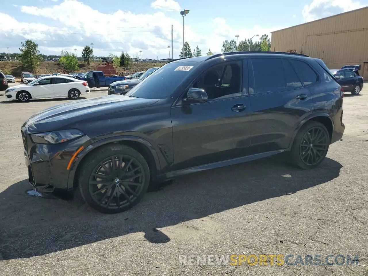 1 Фотография поврежденного автомобиля 5UX33EU05R9T83162 BMW X5 M60I 2024