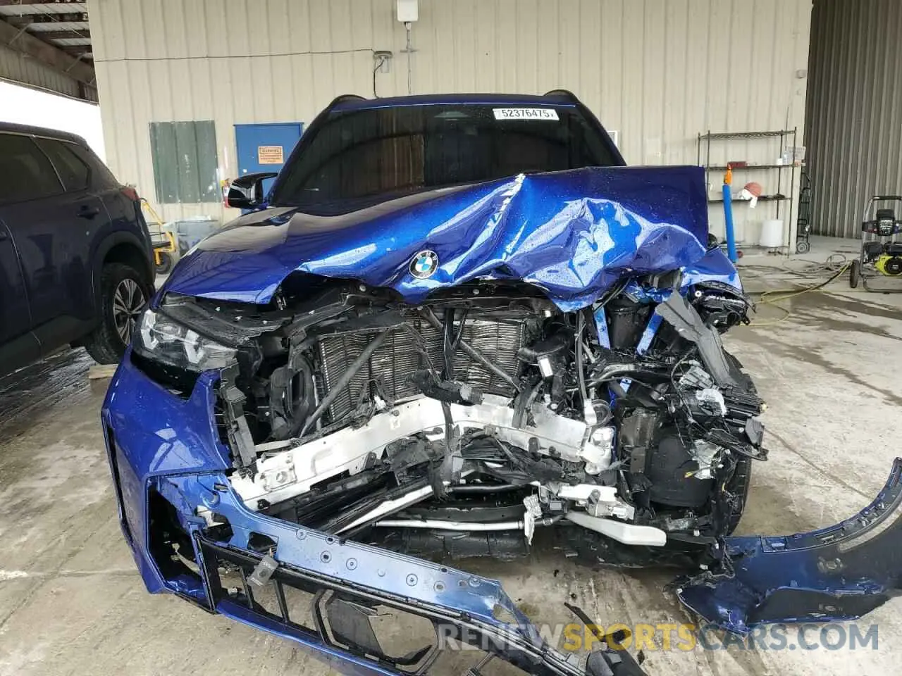 5 Фотография поврежденного автомобиля 5UX33EU09R9T85271 BMW X5 M60I 2024