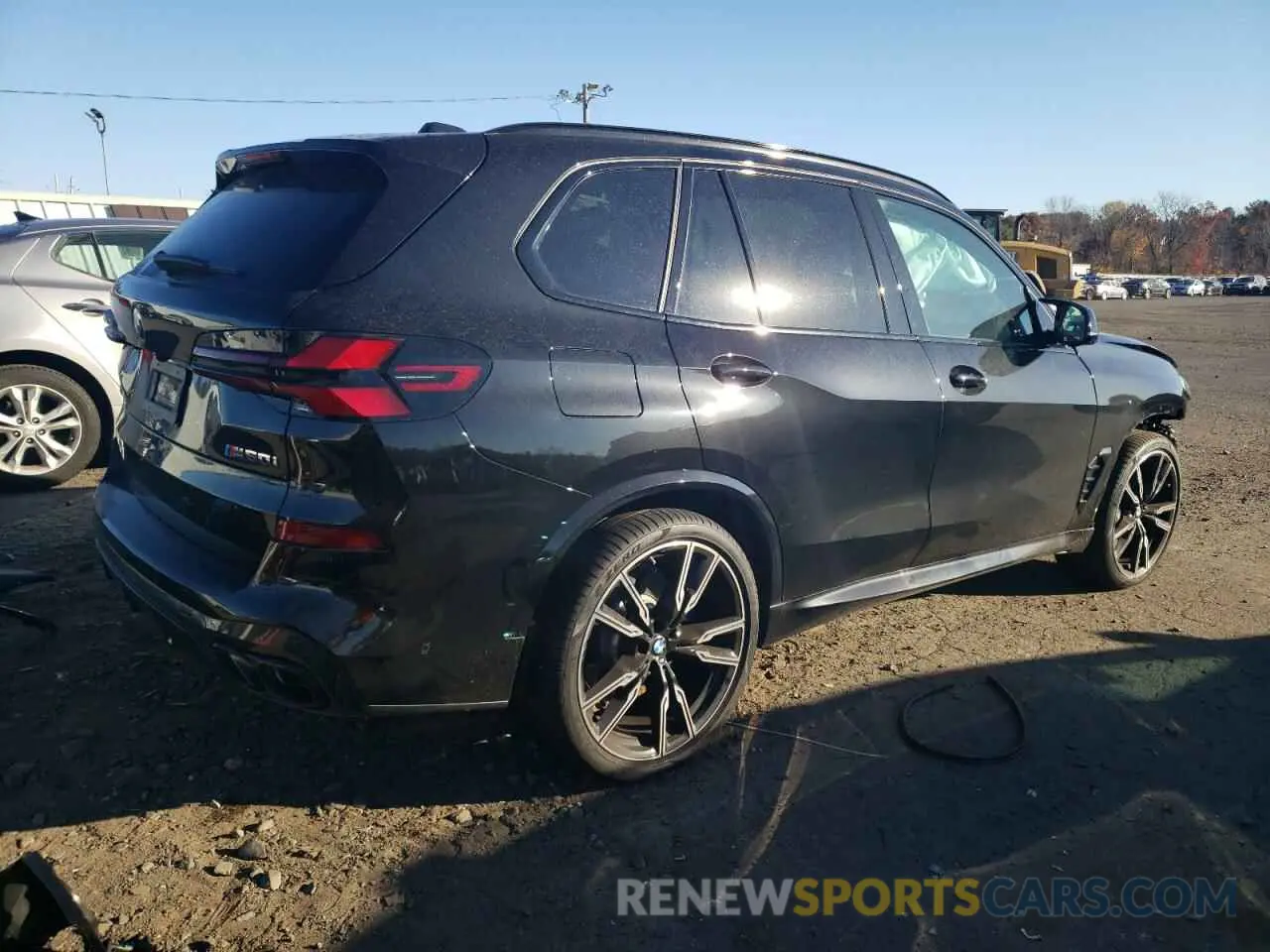 3 Photograph of a damaged car 5UX33EU01S9X45834 BMW X5 M60I 2025