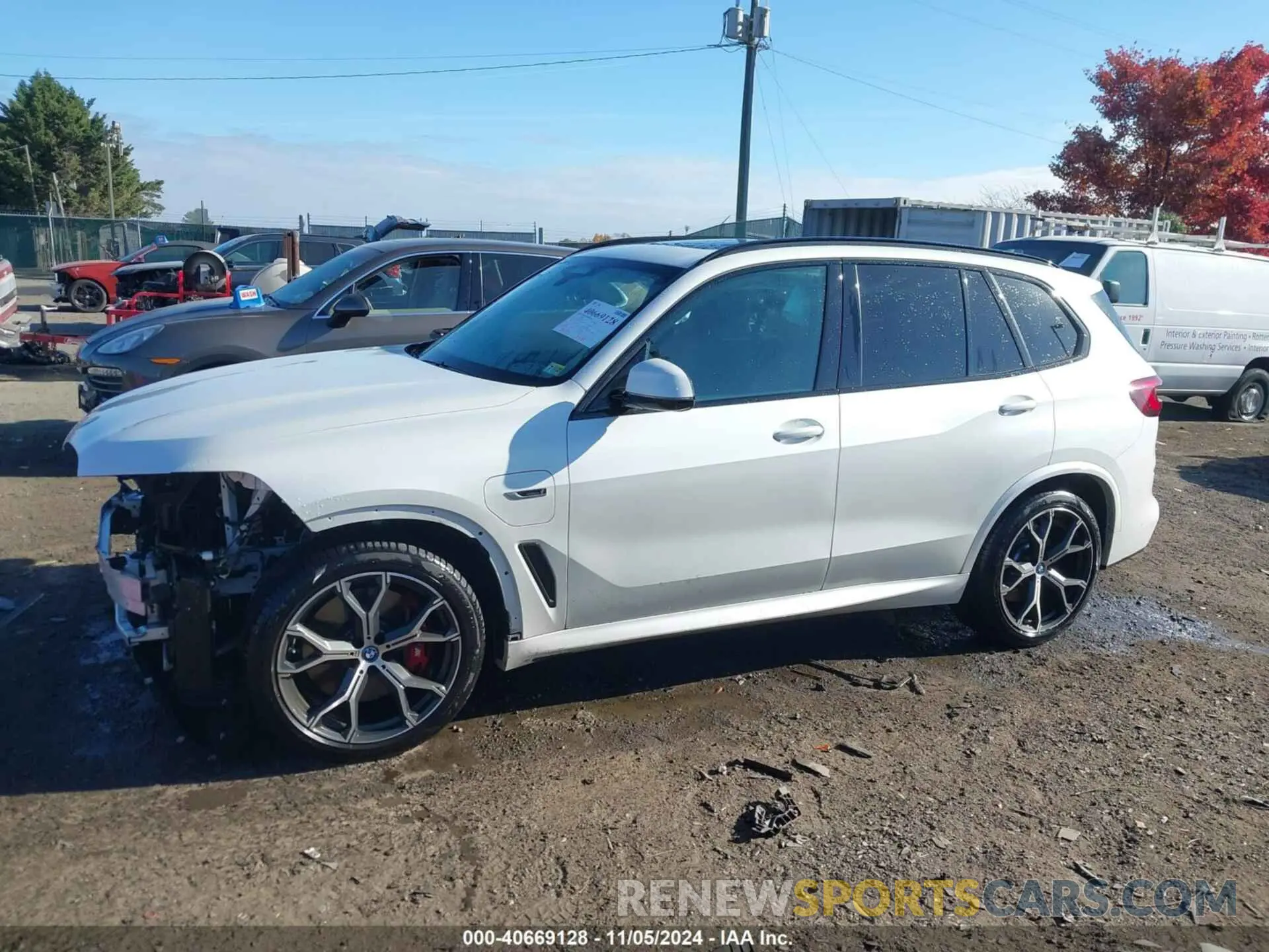 15 Photograph of a damaged car 5UXTA6C01P9P91992 BMW X5 PHEV 2023