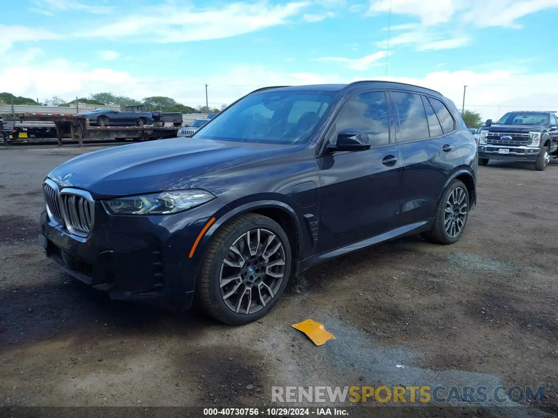 2 Photograph of a damaged car 5UX43EU07R9U37078 BMW X5 PHEV 2024