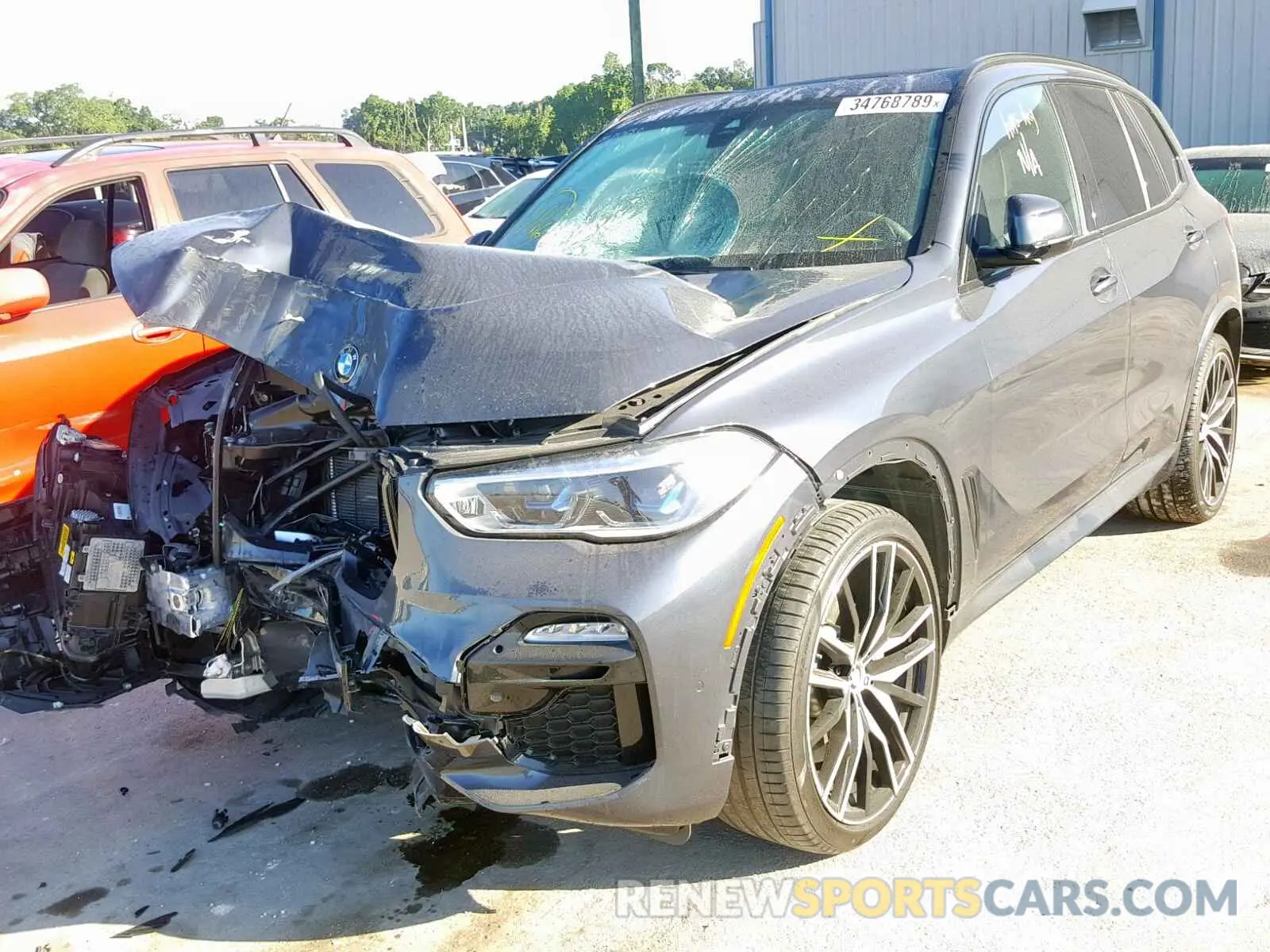 2 Photograph of a damaged car 5UXCR6C52KLK83840 BMW X5 XDRIVE4 2019