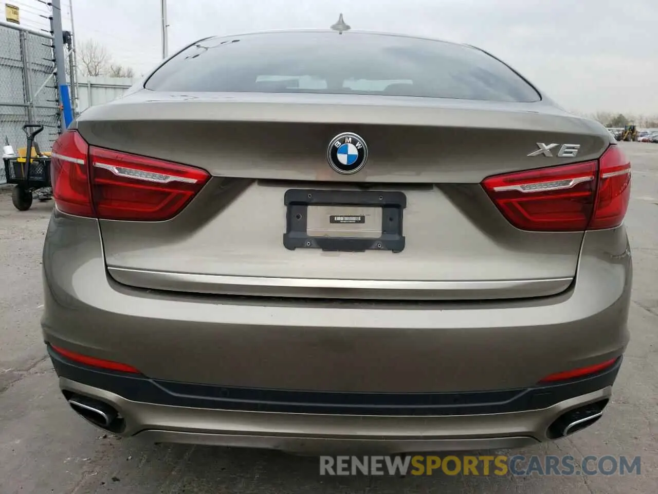 6 Photograph of a damaged car 5UXKU2C50K0Z63000 BMW X6 2019