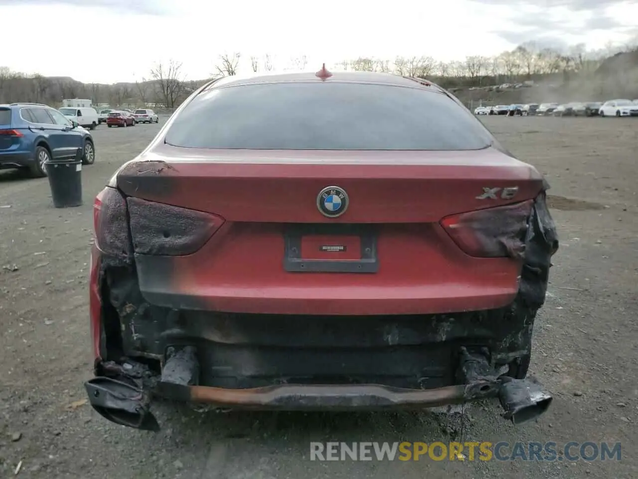 6 Photograph of a damaged car 5UXKU2C50K0Z63045 BMW X6 2019