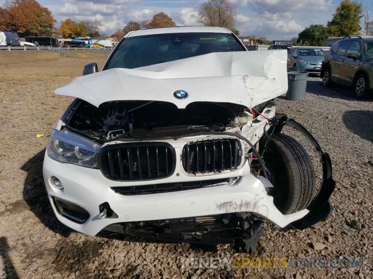 5 Photograph of a damaged car 5UXKU2C54K0Z65848 BMW X6 2019