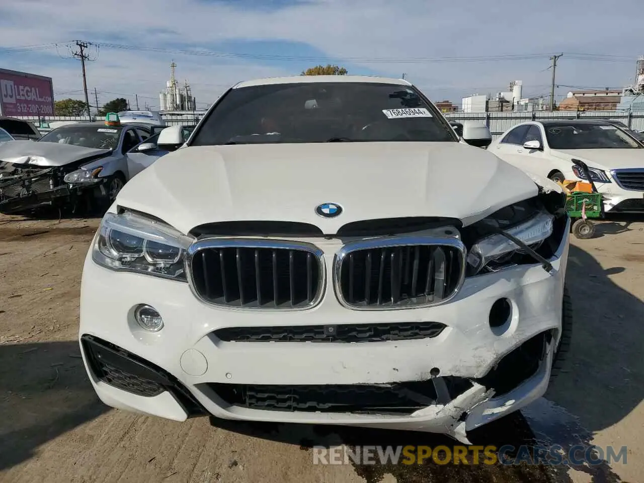 5 Photograph of a damaged car 5UXKU2C55K0Z63252 BMW X6 2019
