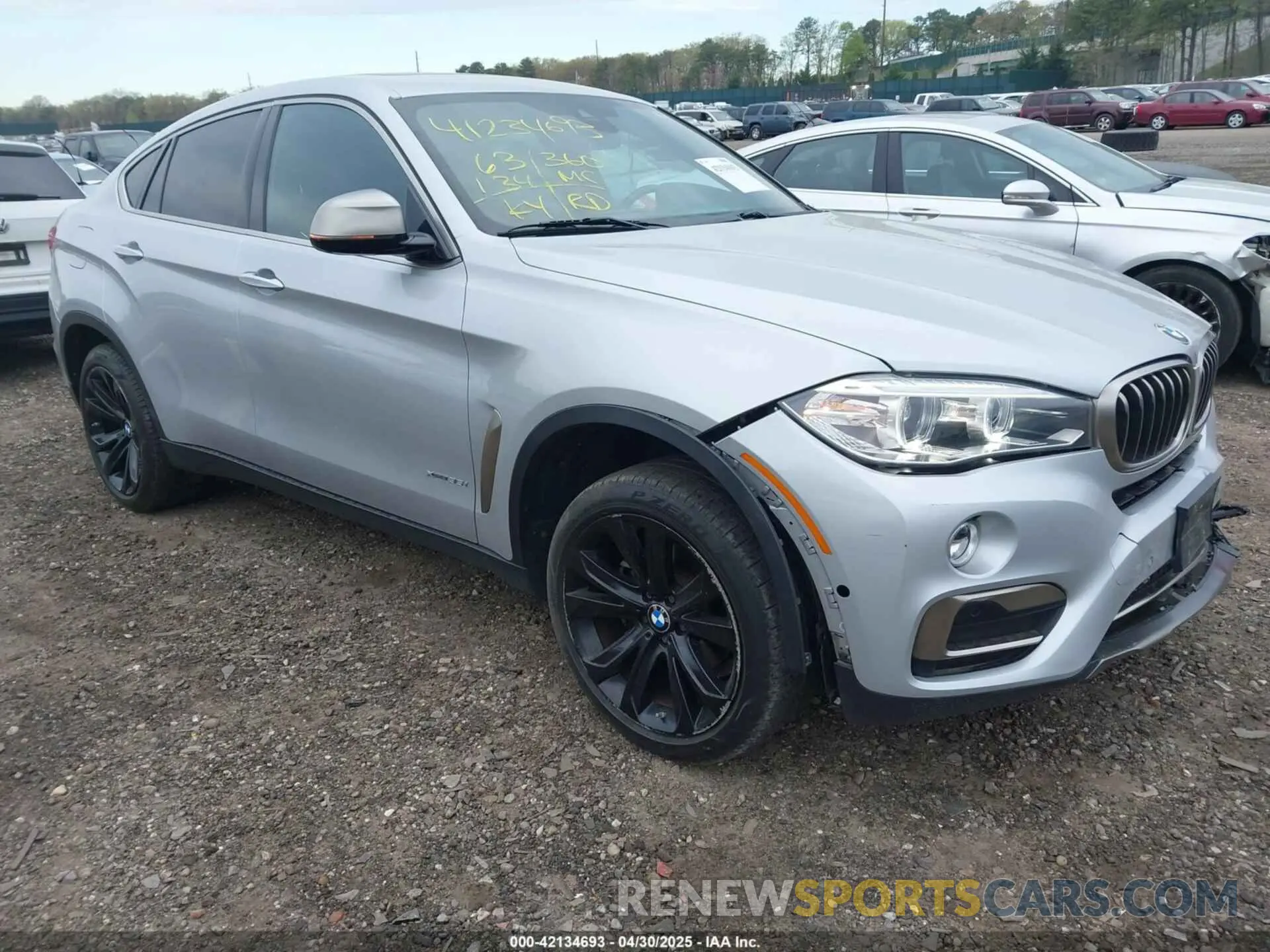 1 Photograph of a damaged car 5UXKU2C55K0Z65745 BMW X6 2019