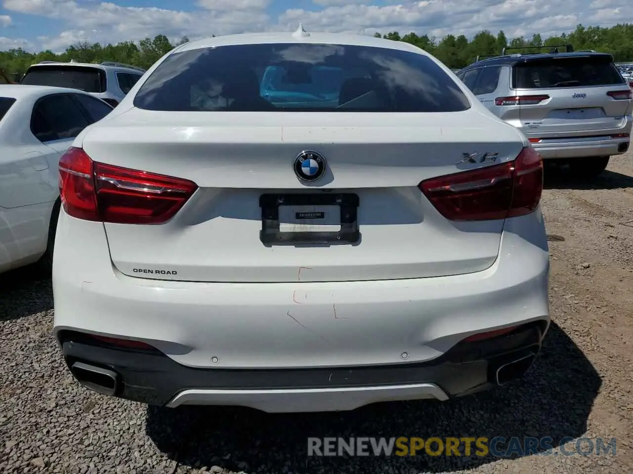 6 Photograph of a damaged car 5UXKU2C57K0Z64306 BMW X6 2019