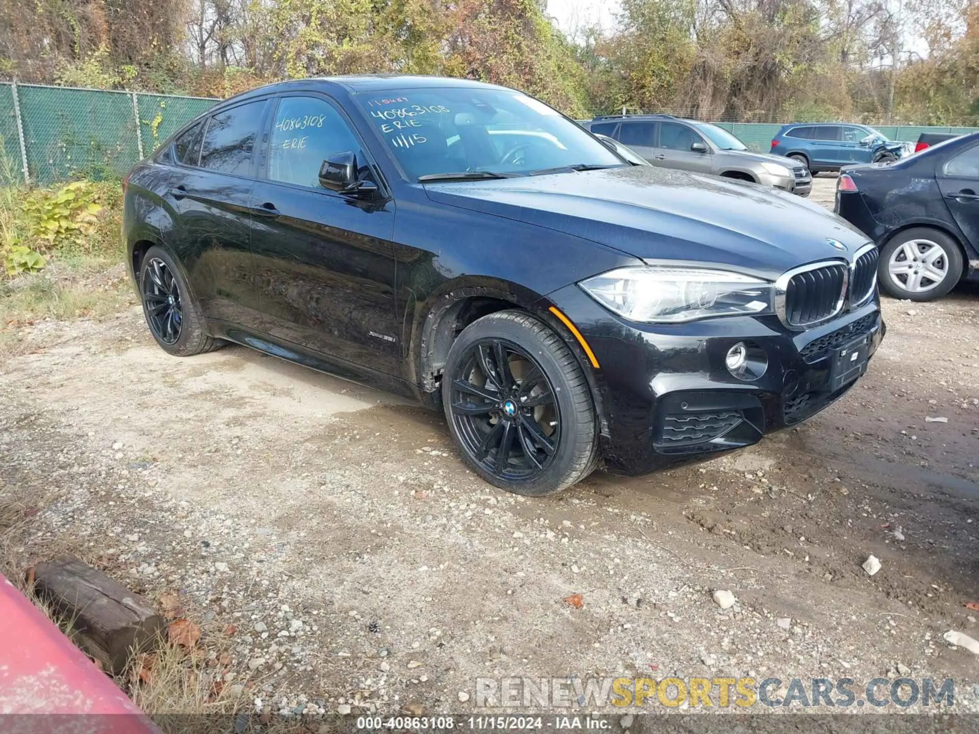 1 Photograph of a damaged car 5UXKU2C57K0Z64645 BMW X6 2019