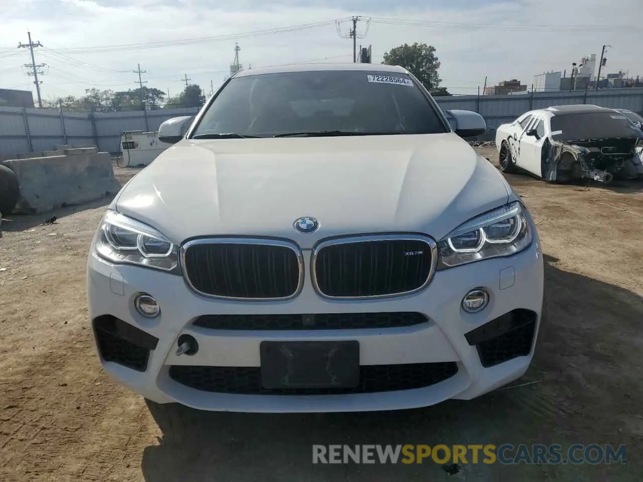 5 Photograph of a damaged car 5YMKW8C51K0Y75093 BMW X6 2019