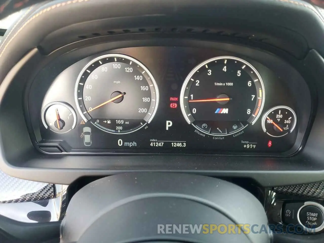 9 Photograph of a damaged car 5YMKW8C51K0Y75093 BMW X6 2019