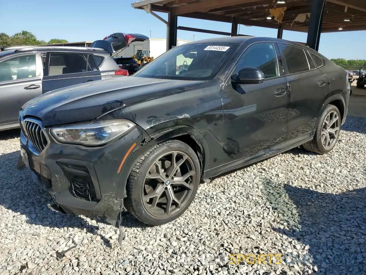 1 Photograph of a damaged car 5UXCY4C00L9C18384 BMW X6 2020