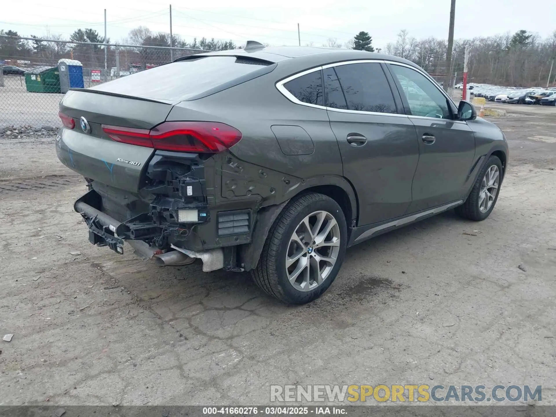 4 Фотография поврежденного автомобиля 5UXCY6C03L9D54293 BMW X6 2020