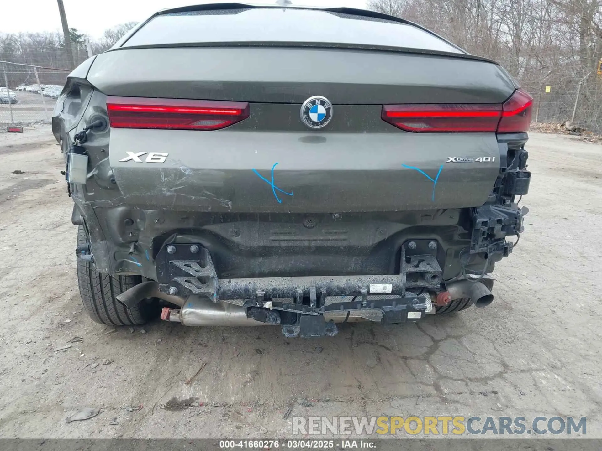 6 Фотография поврежденного автомобиля 5UXCY6C03L9D54293 BMW X6 2020