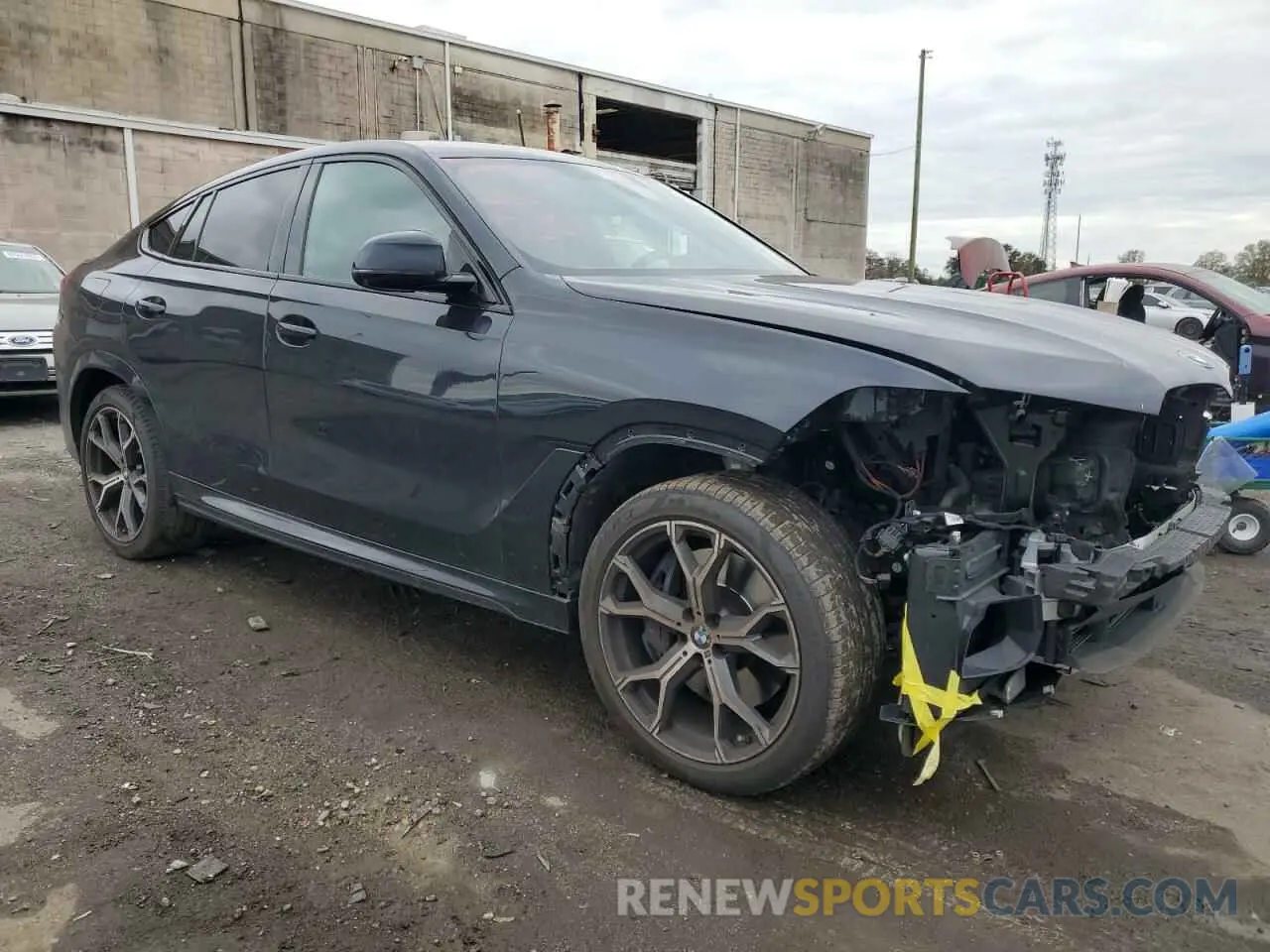 4 Фотография поврежденного автомобиля 5UXCY6C06L9B96273 BMW X6 2020