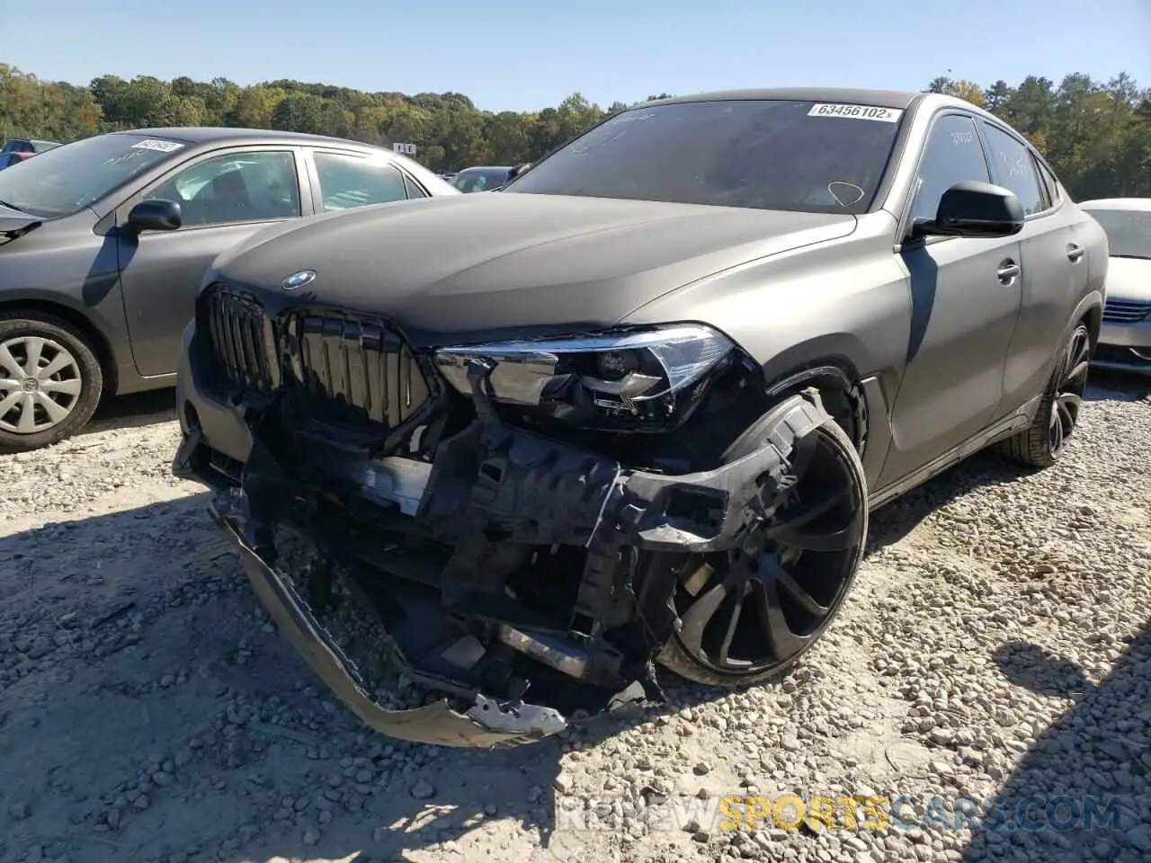 9 Photograph of a damaged car 5UXCY6C0XL9D49334 BMW X6 2020
