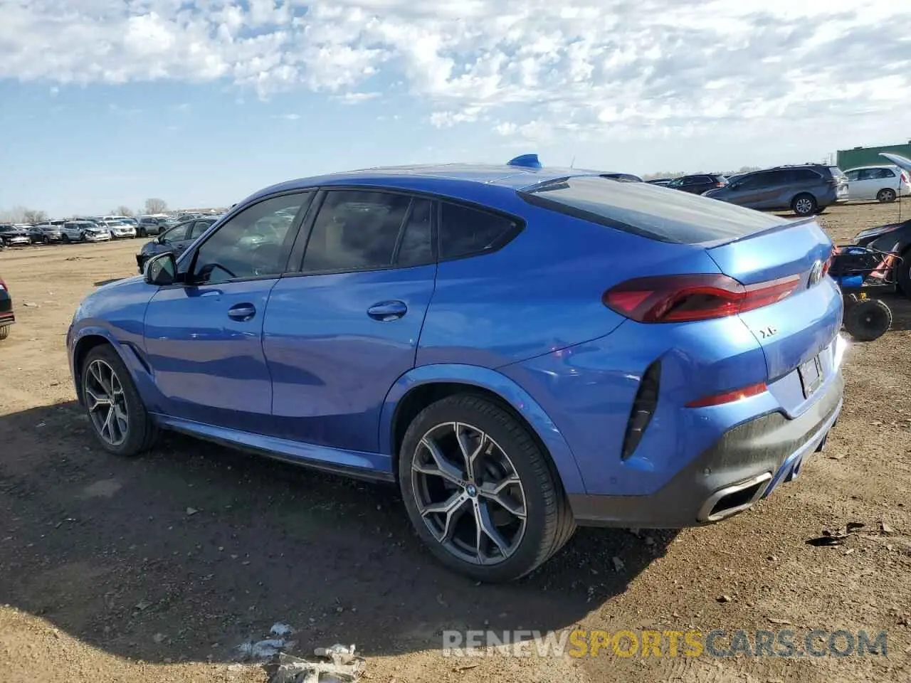 2 Photograph of a damaged car 5UXCY8C00L9B07230 BMW X6 2020