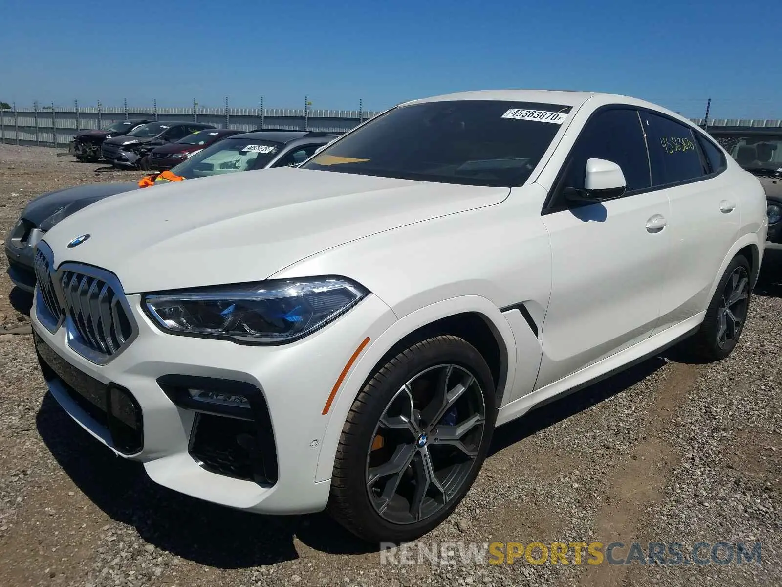 2 Photograph of a damaged car 5UXCY8C08L9B47927 BMW X6 2020