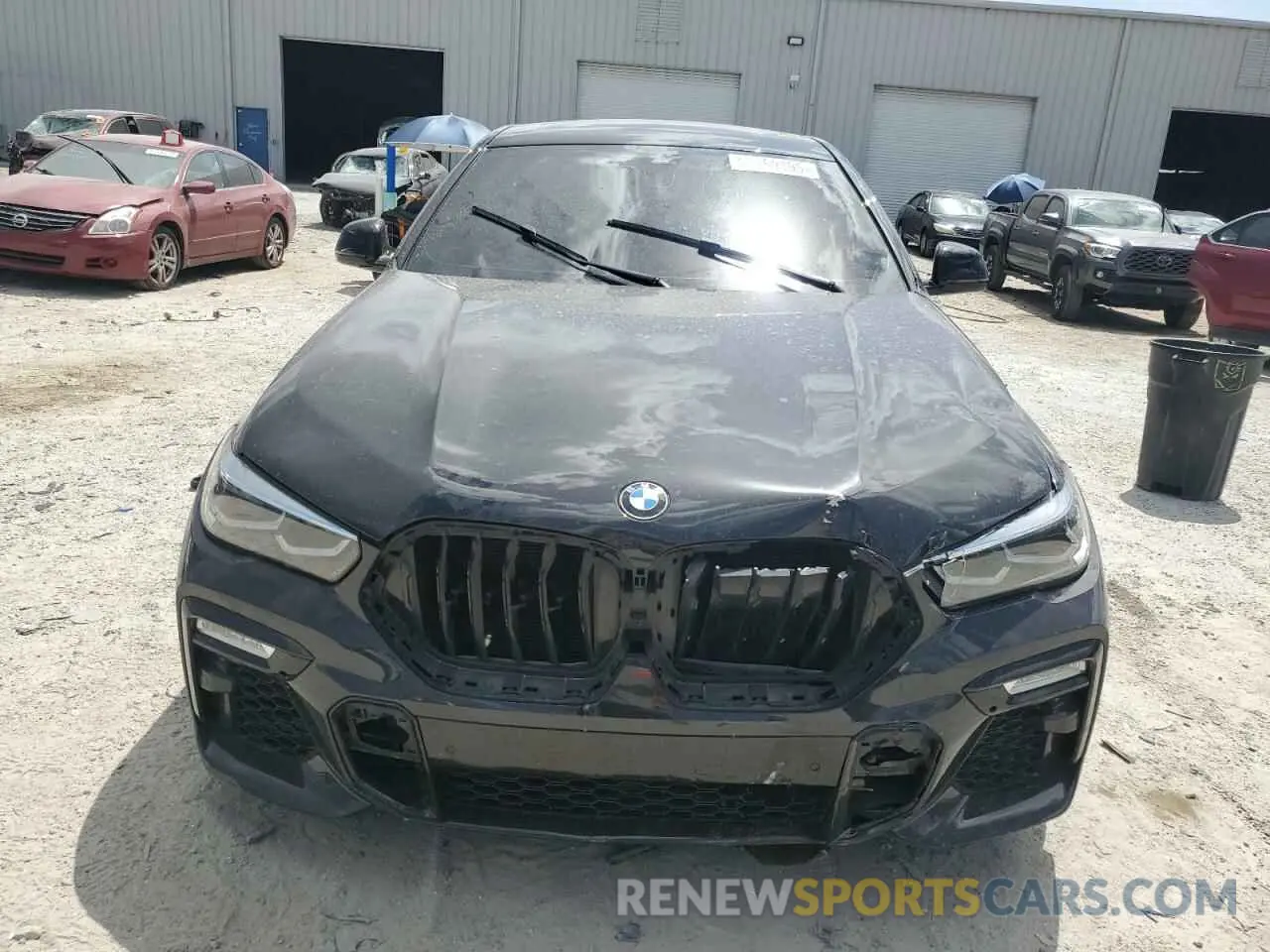 5 Photograph of a damaged car 5UXCY4C06M9E46777 BMW X6 2021