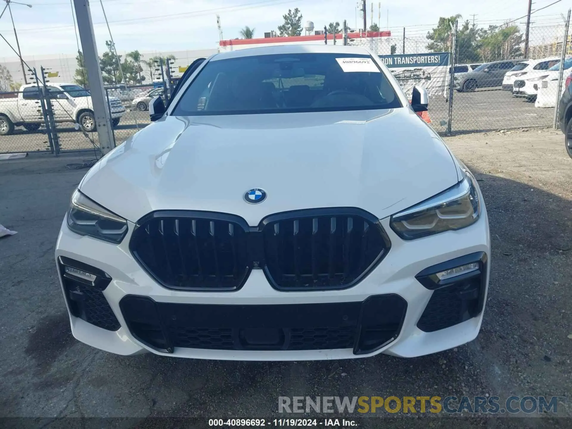 12 Photograph of a damaged car 5UXCY4C08M9F88208 BMW X6 2021