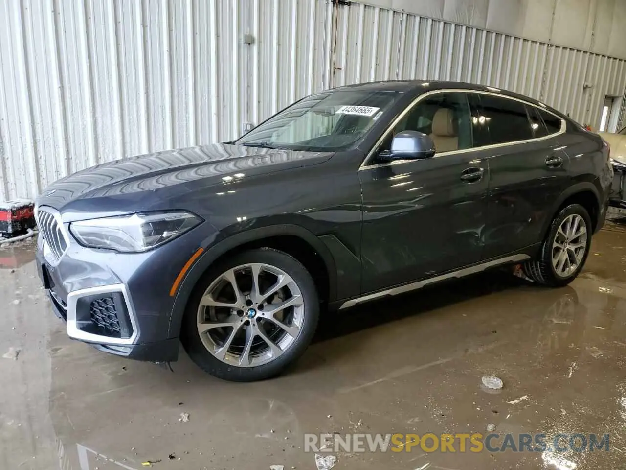 1 Фотография поврежденного автомобиля 5UXCY6C07M9G36292 BMW X6 2021