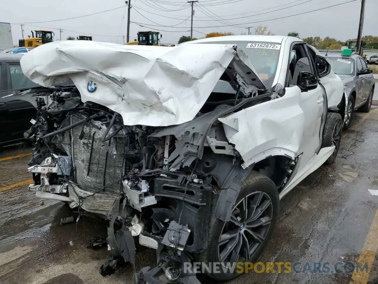2 Фотография поврежденного автомобиля 5UXCY6C07M9H72289 BMW X6 2021