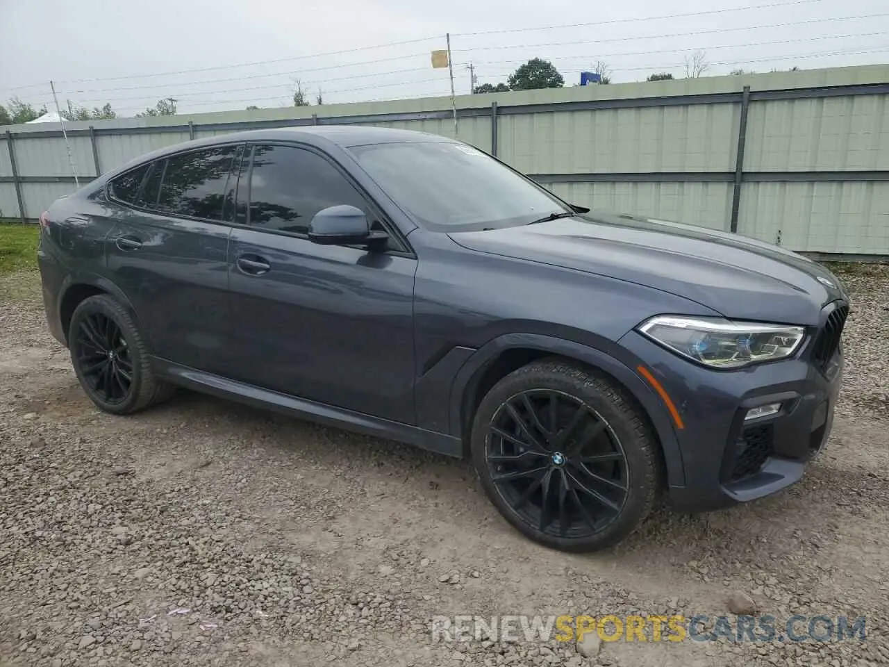 4 Photograph of a damaged car 5UXCY8C04M9D98591 BMW X6 2021