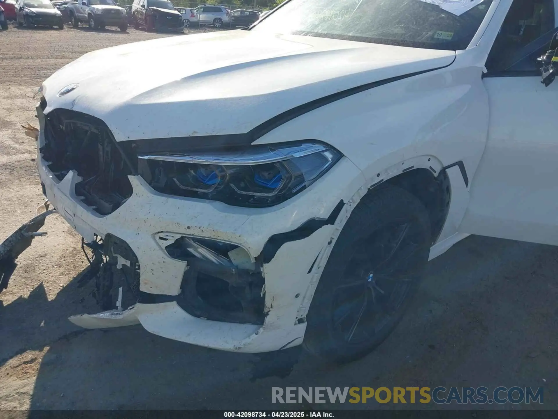 6 Фотография поврежденного автомобиля 5UXCY8C07M9E09762 BMW X6 2021