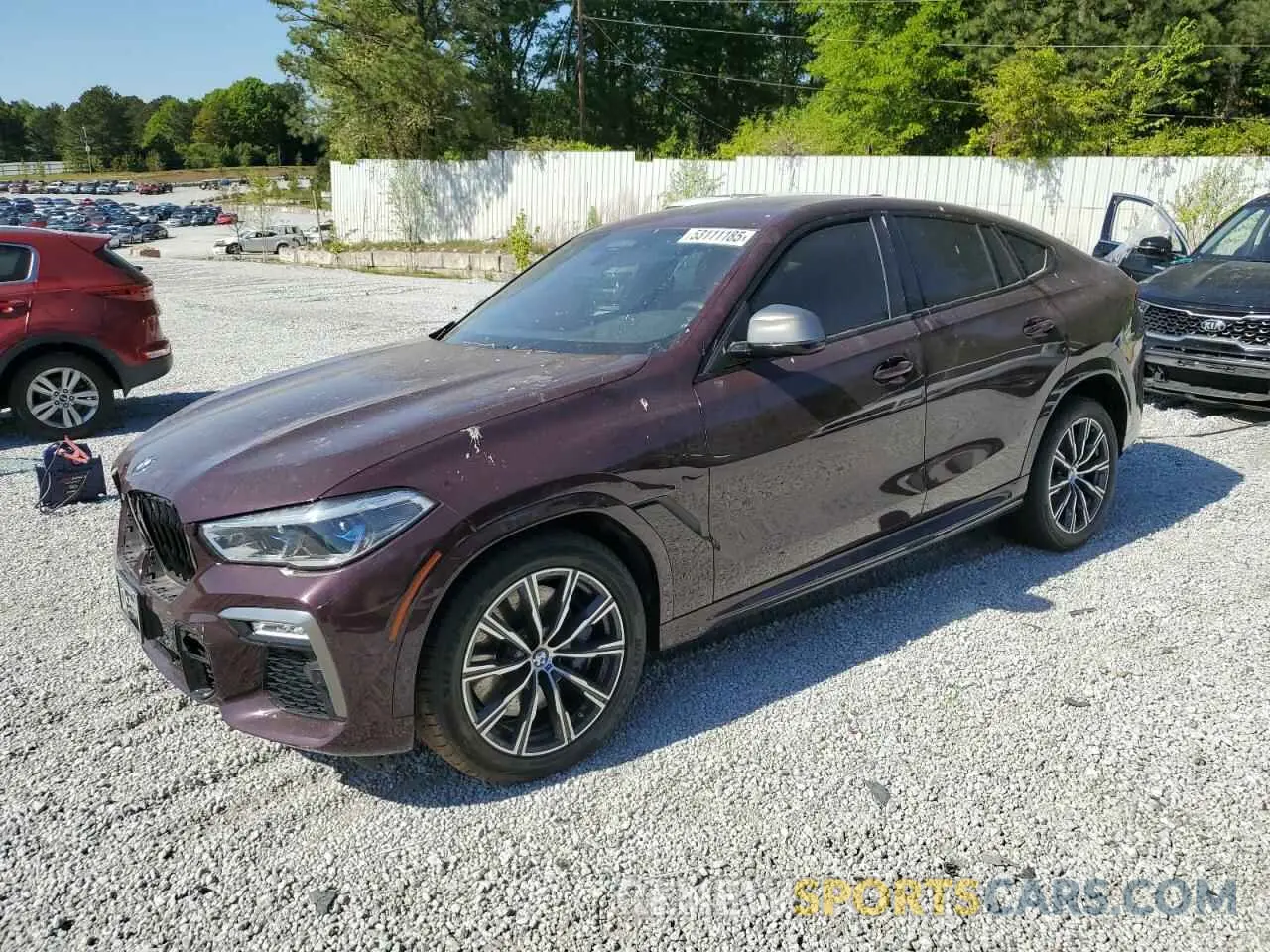 1 Фотография поврежденного автомобиля 5UXCY8C0XM9G19675 BMW X6 2021