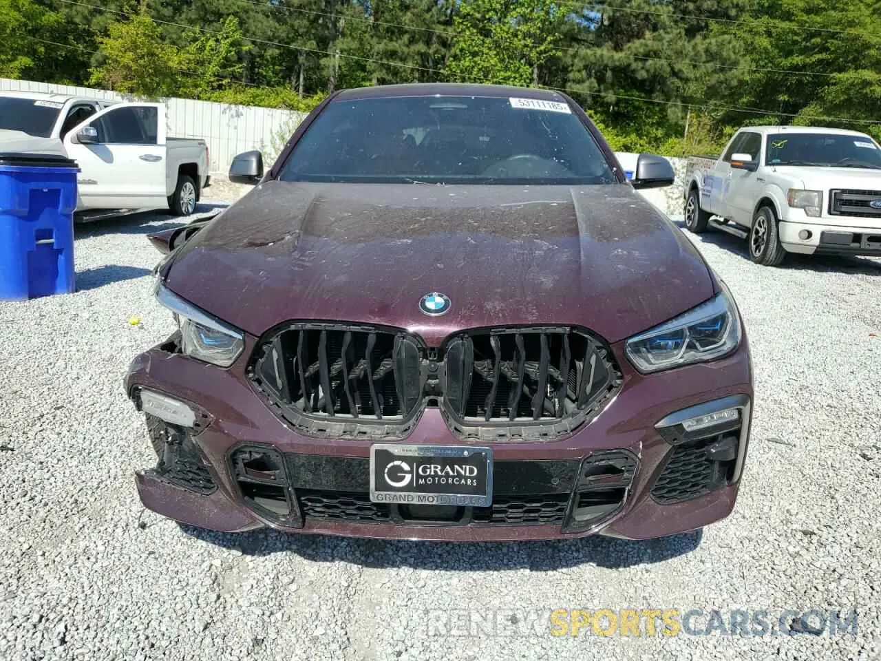 5 Фотография поврежденного автомобиля 5UXCY8C0XM9G19675 BMW X6 2021